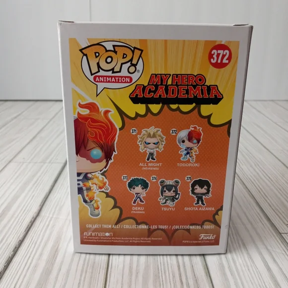 Funko POP! Todoroki My Hero Academia #372 David Matranga Autographed